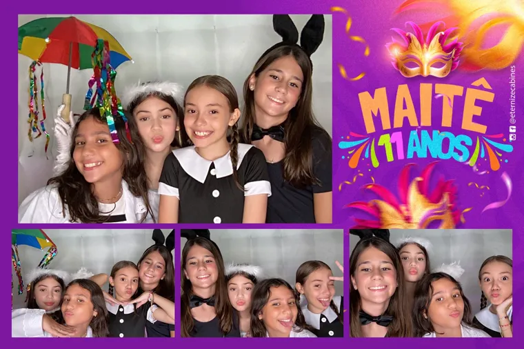 Layout de aniversário